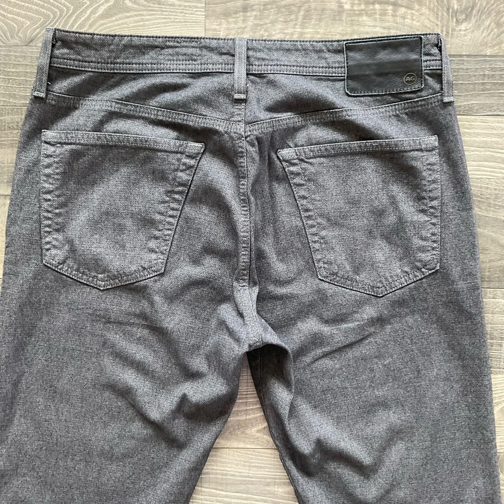 33x28 AG Adriano Goldschmied The Everett Slim Straight Pants Mens Charcoal Grey